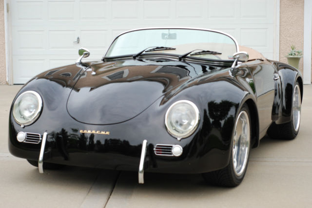 Porsche 356 Convertible 1956 Black For Sale 119408322 1956 Porsche 356