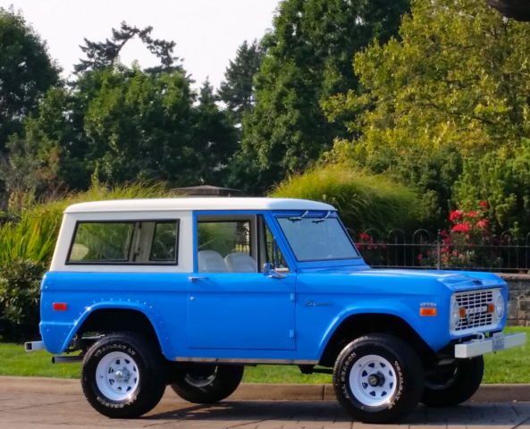 Ford Bronco Suv 1970 Bluewhite For Sale U15glj20409 1970 Ford Bronco