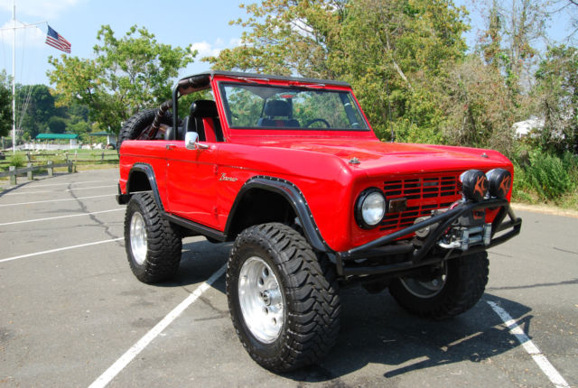 Ford Bronco SUV 1971 Red For Sale. U15glm02949 1971 FORD BRONCO CUSTOM