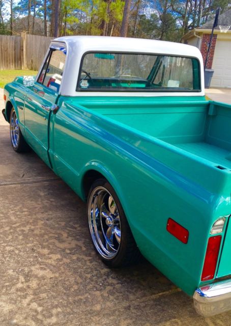 Chevrolet C 10 Standard Cab Pickup 1972 Green For Sale Ce141z654162