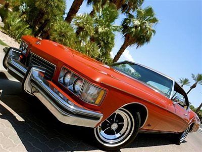 buick 1973 riviera reserve boattail mile owner factory california low