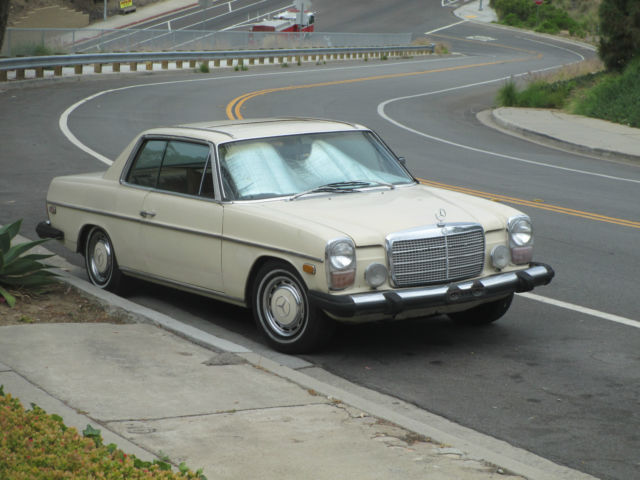 MercedesBenz 200Series Coupe 1976 Light Ivory For Sale