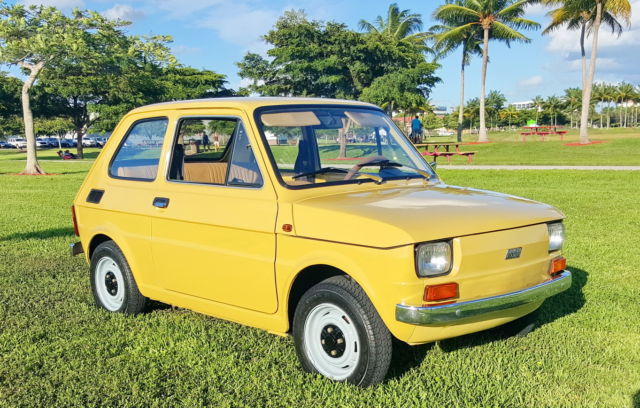 Other Makes POLSKI FIAT 126P Coupe 1982 Yellow For Sale