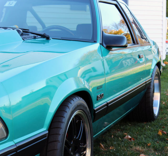 Ford Mustang Fox body 1991 bright calypso green For Sale