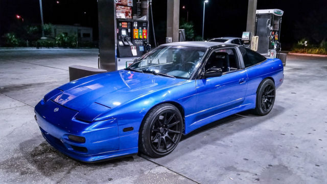 Nissan 240sx Hatchback 1993 Blue For Sale Jn1ms36p8pw314880 1993