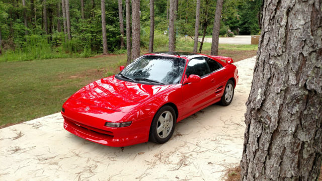 Toyota Mr2 1994 3e5 Super Red For Sale Jt2sw21n8r0021374 1994 Toyota