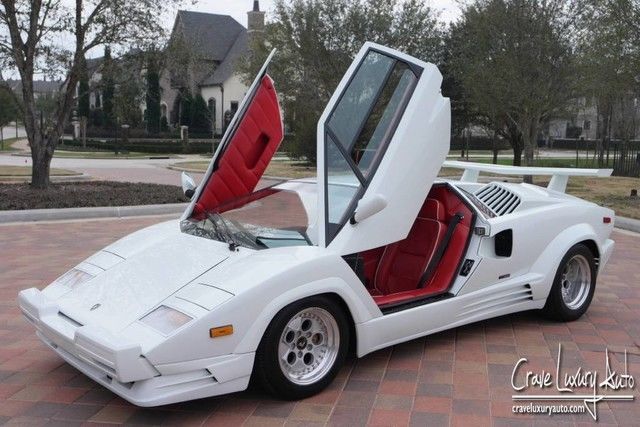 Lamborghini Countach Coupe 1989 White For Sale ...